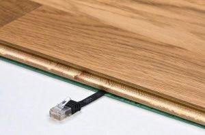 Kabel LAN Patchcord CAT 5E U/UTP płaski 1,5m