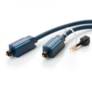 Kabel optyczny CLICKTRONICK Toslink T-T +Jack 10m