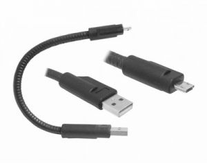 Kabel \\"sztywny\\" USB - Micro USB 20cm