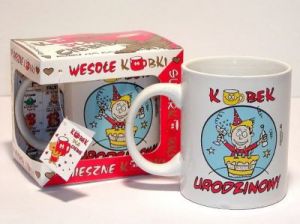 Kubek Urodzinowy 3 kolory